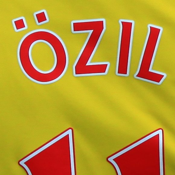 Arsenal Fly Emirates Puma Soccer Replica Dry Cell Jersey Mesut Özil #11 2014/15 - Picture 4 of 6